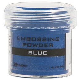 Powder for embossing Ranger "Blue", 34 ml