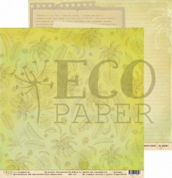 Double-sided sheet of paper EcoPaper Tropicana 