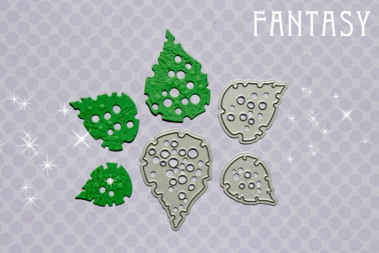 Knives for cutting Fantasy leaves " Bubbles"