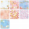 Set of double-sided paper BeeShabby " Hello Baby!", 8 sheets, size 30. 5X30. 5 cm, 190 gr/m2