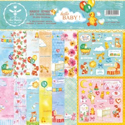 Set of double-sided paper BeeShabby 