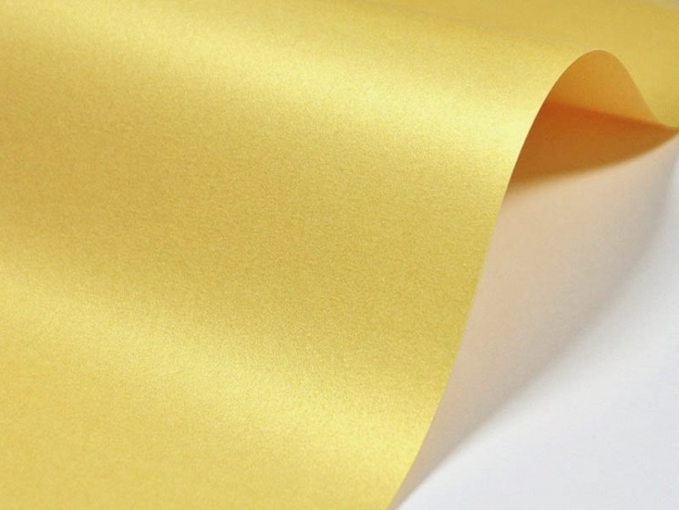Metallic colored paper "VISTA-ARTISTA", gold, size 42X29.7cm, 300 gr