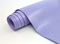 Binding leatherette Italy, color Violet gloss, without texture, 50X35 cm, 240 g /m2 