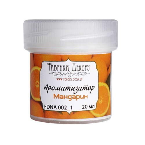 FABRIKA DECORU "Tangerine" fragrance, 20 ml