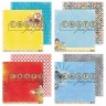 A set of double-sided CraftPaper "Pop art" 16 sheets, size 30.5*30.5 cm, 190 g/m2
