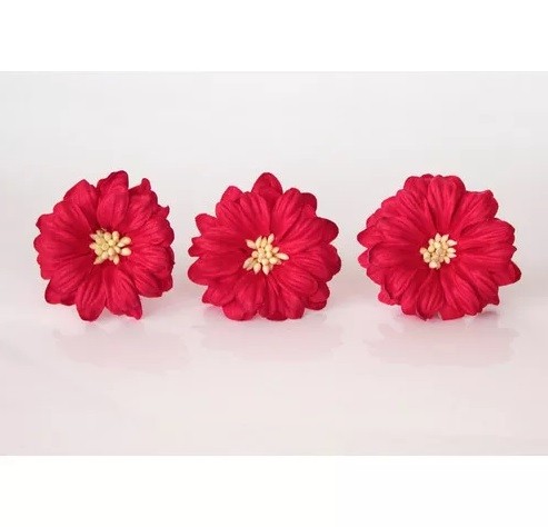 Large "Red" gerberas, size 6 cm, 1 pc