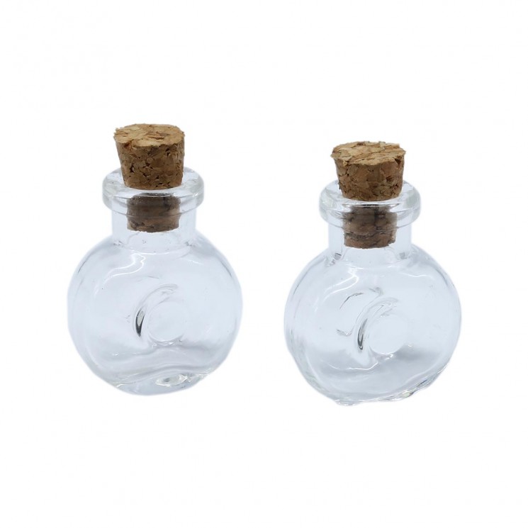 Glass bottle with a stopper "Henessy", 1 pc