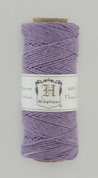 Hemp cord 0.5 mm, Lavender color, length 1 m