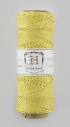 Hemp cord 0.5 mm, color Yellow, length 1 m