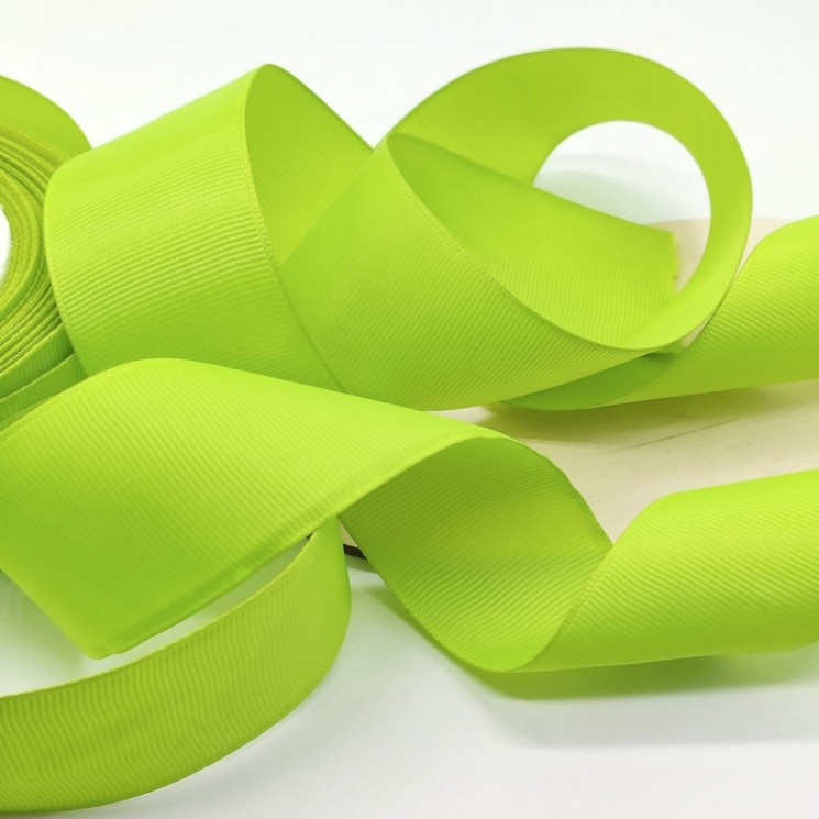 Turnip ribbon "Light Green", width 2.5 cm, length 1 m