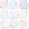 1/2 Set of double-sided paper Fleur Design "My day", 12 sheets, size 15x15 cm, 190 gr/m2