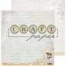 A set of double-sided CraftPaper "Retro" 8 sheets, size 20*20cm, 190 gr/m2