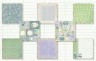 1/4 Set of one-sided paper Needlework "Melody of Spring", 8 sheets, size 15, 2x15, 2 cm, density 180 g/m2