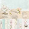 Set of double-sided CraftPaper paper "Together forever" 8 sheets, size 20*20cm, 190 gr/m2