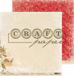 Double-sided sheet of paper CraftPaper Christmas 