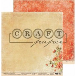Double-sided sheet of paper CraftPaper Golden autumn 
