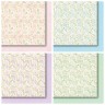 A set of double-sided paper Galeria papieru " Colorful meadow-pastel. Colorful meadow-pastel " 12 sheets, size 30x30 cm, 200 gr/m2