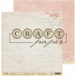 Double-sided sheet of paper CraftPaper Retro 