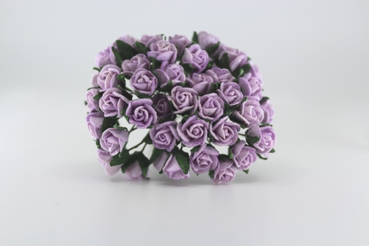 Microbutons "Lilac" size 8 mm, 5 pcs