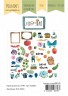 Polkadot die-cut set "Summer in the Country", 310g/m2, 49 pcs