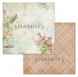 Double-sided sheet of paper Summer Studio Spirit of nature 