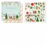 Set of double-sided paper Summer Studio "Winter traditions" 11 sheets, size 30.5*30.5 cm, 190 g/m2