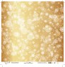 Double-sided sheet of paper Mr. Painter "Golden blizzard-3" size 30.5X30.5 cm, 190g/m2