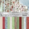 Double-sided paper set 30.5x30.5 cm "New Year traditions", 12 sheets,180 gr/m2 (Scrapmania)