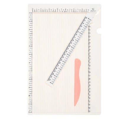 Multi-functional creasing board "Needlework" (34, 4x23x0, 95 cm)
