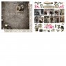 Set of double-sided paper Summer Studio "Dreamland" 11 sheets, size 30.5*30.5 cm, 250 gr/m2