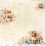 Двусторонний лист бумаги FANTASY коллекция "Шарман-5", размер 30*30см, 230 гр