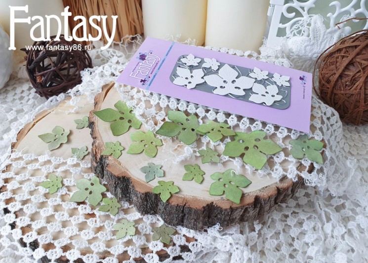 Нож для вырубки Fantasy «Листья каштана 1352»  