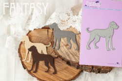 Нож для вырубки Fantasy  «Породистый пес» размер 7*6,2 см (1)