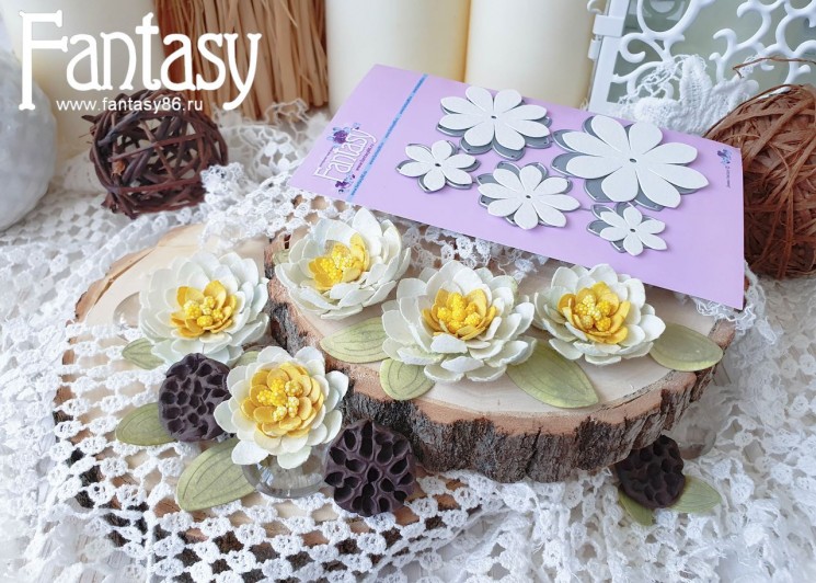 Нож для вырубки Fantasy «Лотос 1353»  