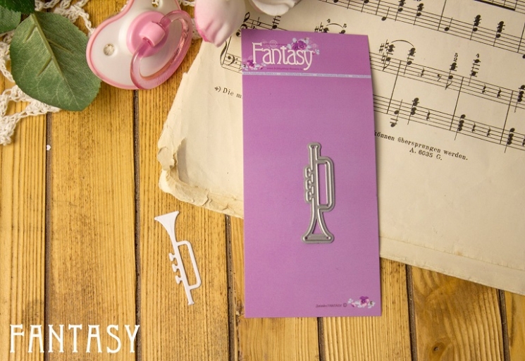 Нож для вырубки Fantasy "Труба", размер 1,6Х4,6 см