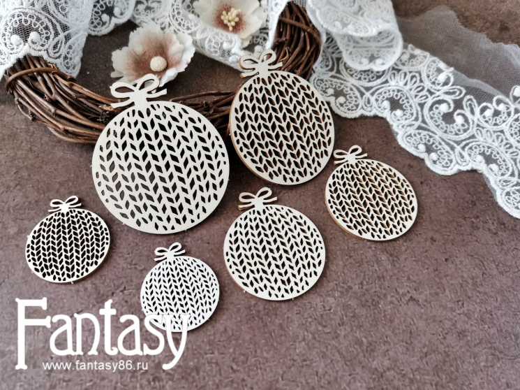 Чипборд Fantasy "Набор игрушек  3584"