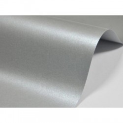 Дизайнерская бумага Светло-серый перламутр, А4, плотность 290 гр/м2