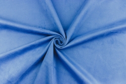 Замша двусторонняя "Голубая", размер 50х50 см
