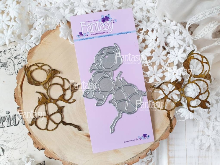 Нож для вырубки Fantasy «Хлопок 1630», размер 7*5,2 см
