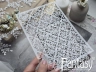 Трафарет Fantasy "Пыльный дамаск 29", толщина пластика 0,5 мм, размер 13*20 см