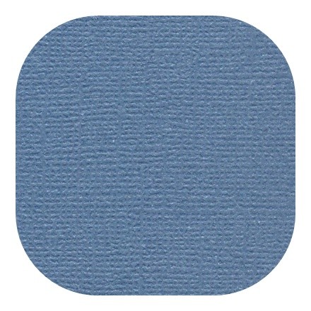 Кардсток текстурированный цвет "Голубая сойка" размер 30,5Х30,5 см, 235 гр/м2