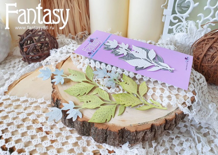 Нож для вырубки Fantasy «Цветущий побег 3-1355»  