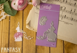 Нож для вырубки Fantasy "Торт", размер 2,8Х2 и 5,7Х6 см