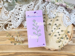 Нож для вырубки Fantasy « Ветка Пастушья сумка 1699», размер 2,8*8 см