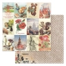 Двусторонний набор бумаги 30,5х30,5 см "СССР", 12 листов, 180 гр  (ScrapMania)
