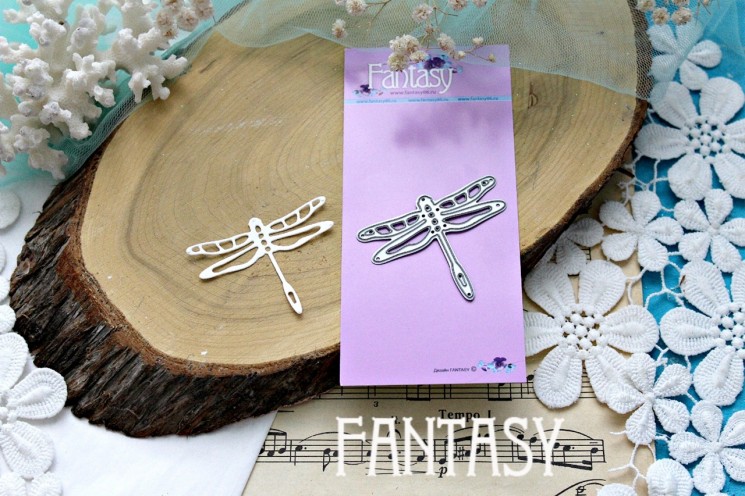 Knife for cutting Fantasy "Dragonfly" size 4*5 cm