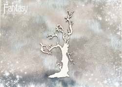 Чипборд Fantasy "Дерево 3053», картон 1,5 мм,  размер 16*10 см
