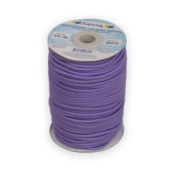 Elastic cord (elastic band), purple, width 3 mm, length 1 m
