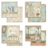 Набор двусторонней бумаги для скрапбукинга Stamperia "Sleeping Beauty" 30,5x30,5 см, 10 листов, 190 гр\м2