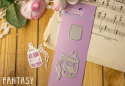 Нож для вырубки Fantasy "Молоко", размер 2.7х2.1 и 3.9х6.5 см